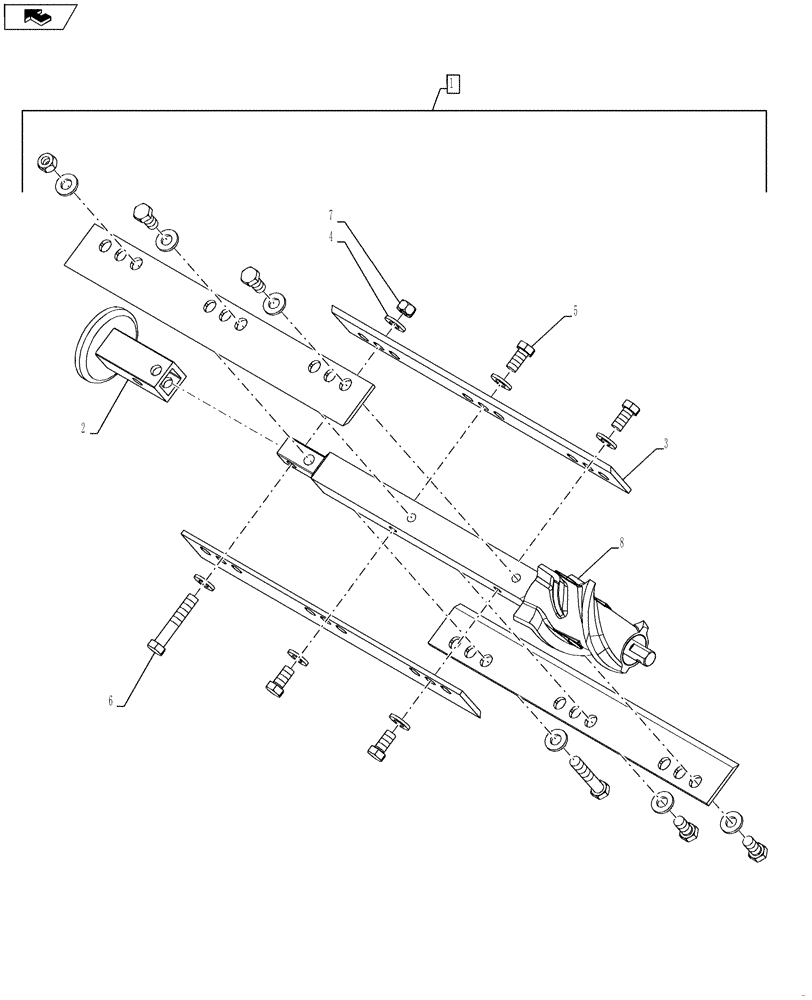 Схема 156167C1, CASE IH 3416-30, розділ 20.13.25 · ROW UNIT, STALK ROLL