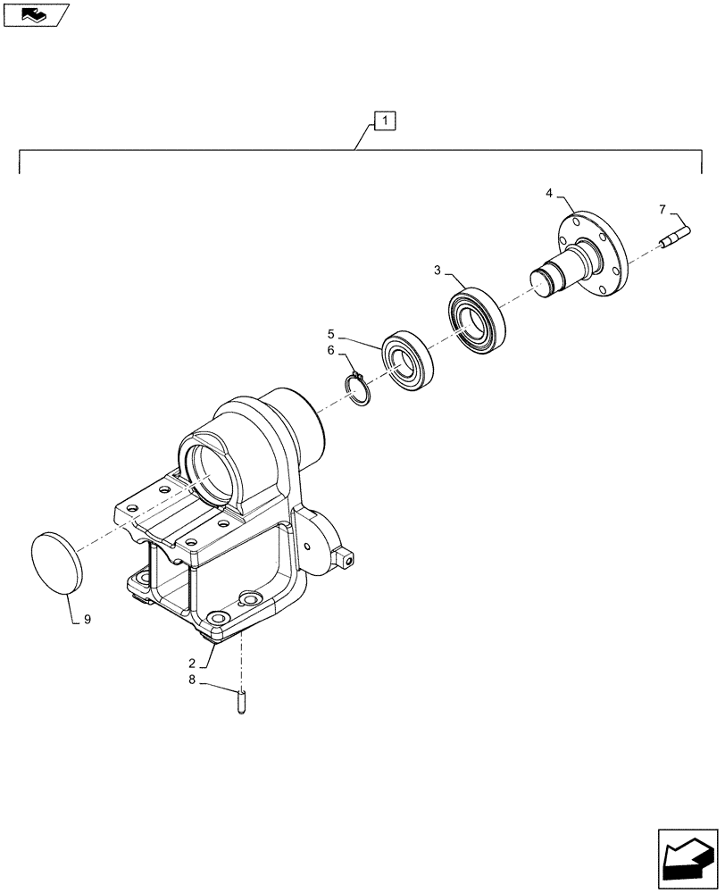 Схема 84438926, CASE IH MAGNUM 400, розділ 10.414.040 · SUPPORT, VISCOUS FAN DRIVE, FRONT PTO READY; (VAR) 6MC25BA, 6MC25BC, 6MC25BD, 6MC25BF, 6MC25BH, 6MC25BJ, 7MC25BA, 7MC25BC, 7MC25BD, 7MC25BF, 7MC25BH, 7MC25BJ