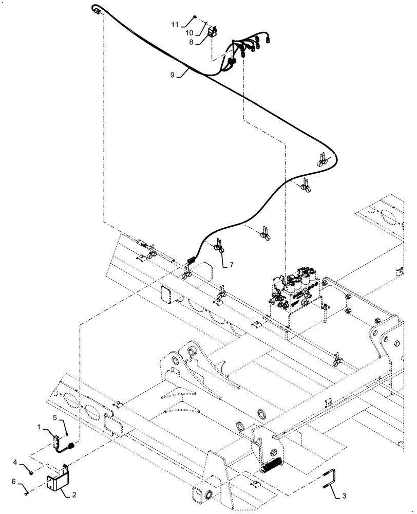 Схема 87593274, CASE IH TM255, розділ 55.044.001 · WIRE WHEEL RETRACTION; (VAR) S3202CA, S3202CB, S3202CC, S3202CD, S3202CE, S3202CF, S3204FA, S3204GA, S3204HA, S3204JA, S3402BB