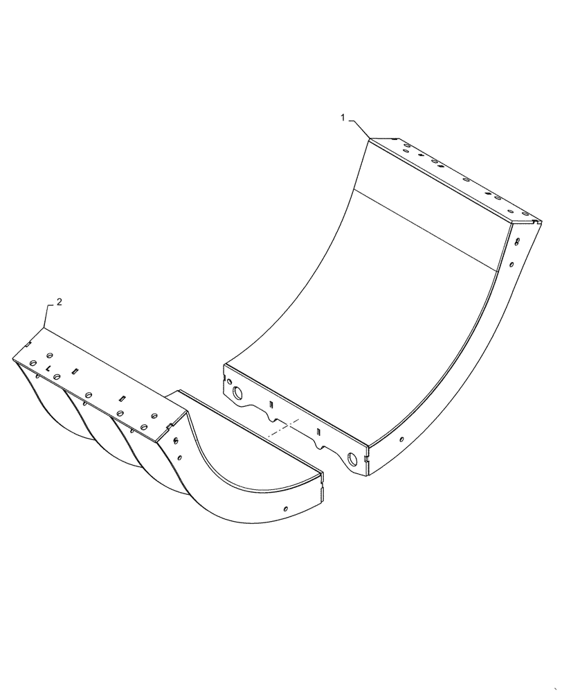 Схема 84247319, CASE IH 8250, розділ 66.105.021 · CONCAVE, SOLID; (VAR) 712582006
