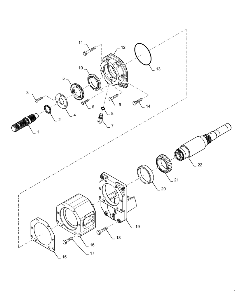 Схема 87656553, CASE IH MAGNUM 400, розділ 31.114.020 · PTO ASSY REDUCTION GEAR, DUAL SPEED, HD CLUTCH; (VAR) 7CC05HD