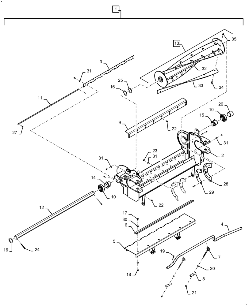 Схема 87620467, CASE IH 7150, розділ 60.112.011 · STONE TRAP ASSY; (VAR) 425086126, 425087086, 425088086, 425125076, 425126086